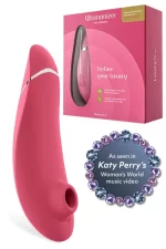 Womanizer Premium 2 Pleasure Air 6.1" Clitoral Stimulator with Auto...